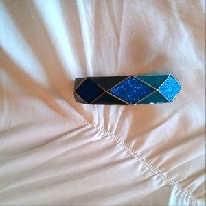 Vintage Blue and Silver Bracelet